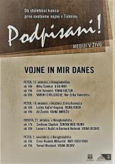Podpisani 2018 - Vojne in mir danes (2)